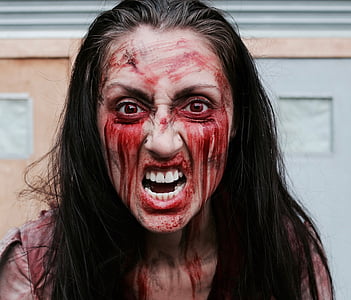 woman in zombie outfit thumbnail