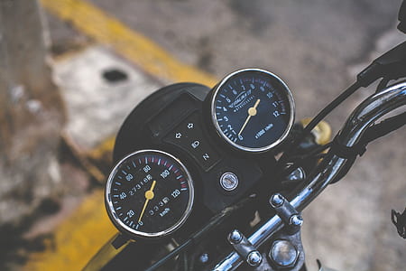 black motorcycle speedometers thumbnail
