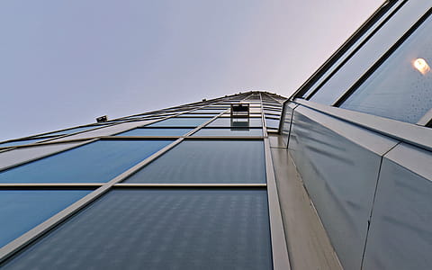 Worm's-eye Photography of Glass Building thumbnail