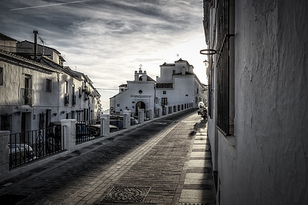 landscape photography of street and buildings thumbnail