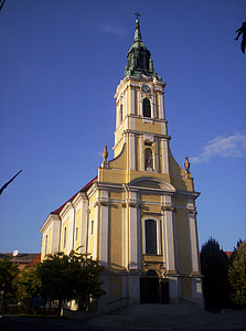 Church of King Béla square in Szekszárd, Hungary thumbnail