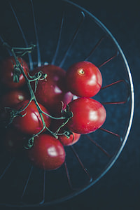shallow focus photography of red cherries thumbnail