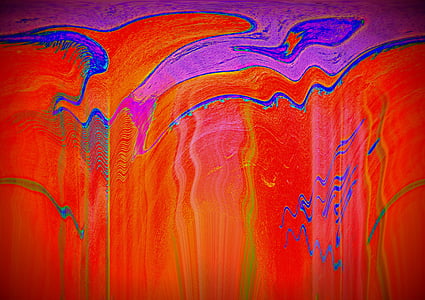 purple and red fluid abstract painting thumbnail
