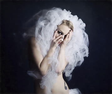 woman hiding face thumbnail