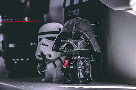 Darth Vader and Stormtrooper miniature thumbnail