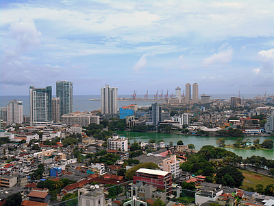 Cityscape View of Colombo City, Sri Lanka thumbnail