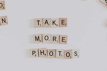 brown wooden take more photos scrabble tiles thumbnail
