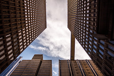 low angle photography of sky scraper thumbnail