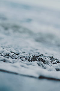 sea, ocean, water, waves, nature, blur thumbnail
