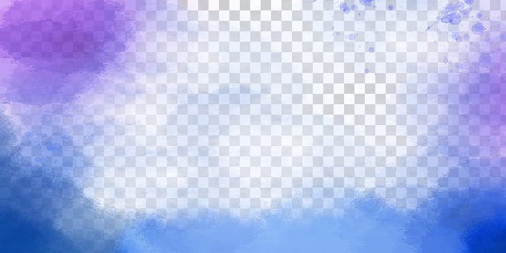 Watercolor painting Sunlight , Ink watercolor background, teal, blue, and purple abstract painting PNG clipart