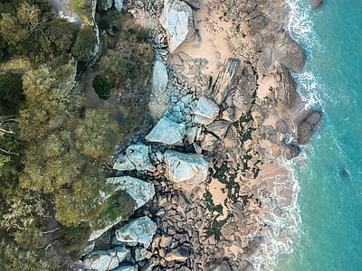 bird's eye view of sea thumbnail