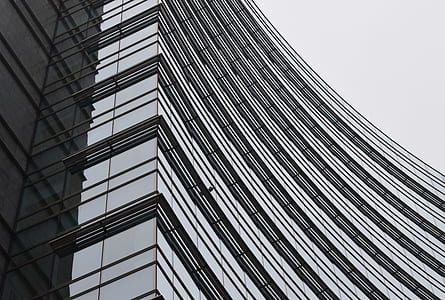 low angle photography of high building windows thumbnail