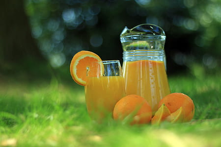 healthy, grass, orange juice, health thumbnail