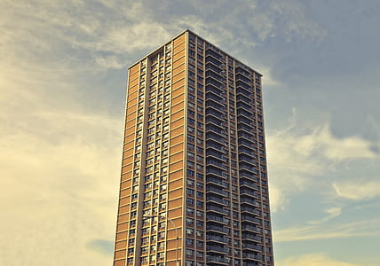 A multistorey bulding glass terraces thumbnail