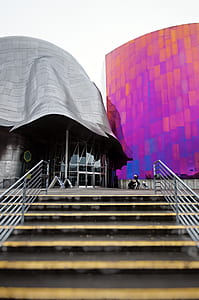 stairs, steps, glass, railings thumbnail
