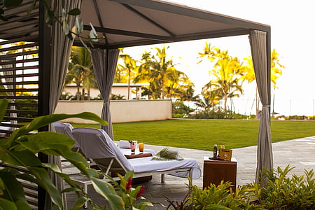 gray canopy tent at daytime thumbnail