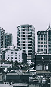 aerial photography of high-rise building during daytime thumbnail