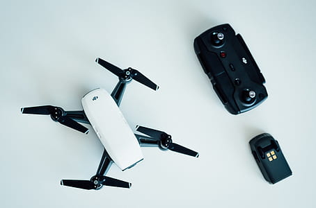 DJI Mavic drone near remote thumbnail