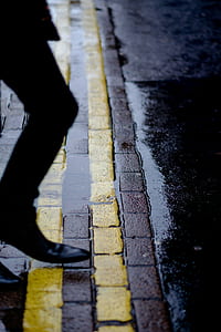 person in leather dress shoes thumbnail