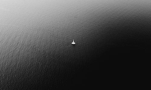 aerial view of sailboat thumbnail