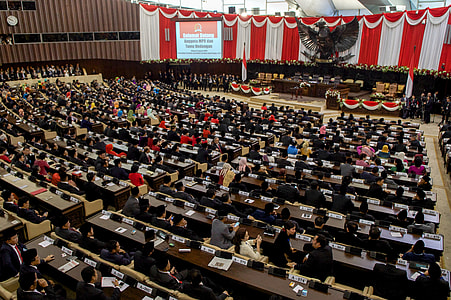 Inauguration of Indonesian President by People's Consultative Assembly in Jakarta- Indonesia thumbnail