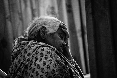black-and-white, person, woman, frustration thumbnail