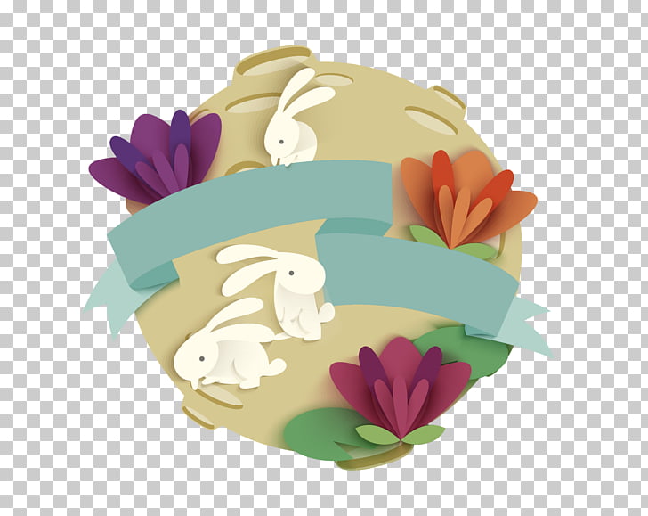 Moon Rabbit Mid Autumn Festival Mid Autumn Moon Png Clipart Free Cliparts Uihere