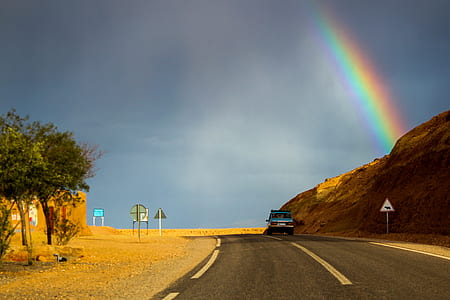 road, landscape, nature, sky thumbnail
