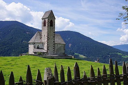 gray chapel on mountain photography thumbnail