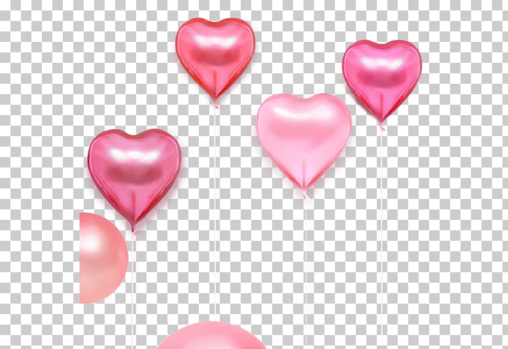 Web Banner Poster Valentines Day Advertising Love Balloon Png