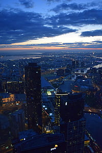 city, sky, lights, skyline thumbnail