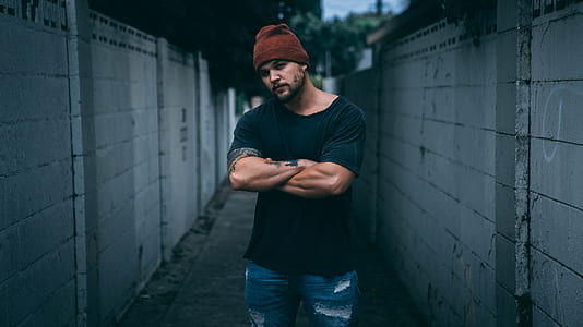 man standing in a alley thumbnail