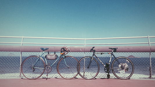 two road bicycles thumbnail
