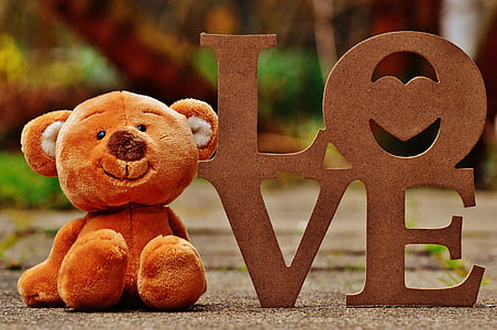 brown bear near freestanding decor thumbnail