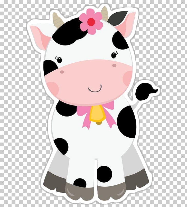 Happy Cartoon Cow