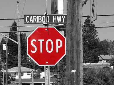 red Stop signage thumbnail