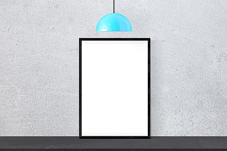 blue pendant lamp illustration thumbnail