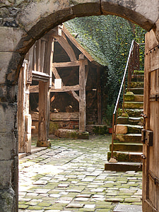 interior of brown concrete building thumbnail