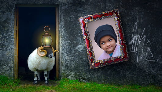 girl in pink top and black beanie photo frame thumbnail