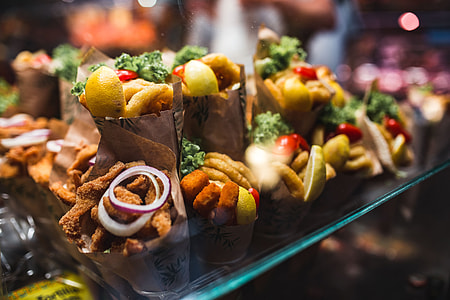 La Boqueria food market Barcelona Spain thumbnail