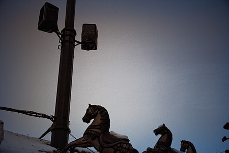 Decorations on Christmas market thumbnail