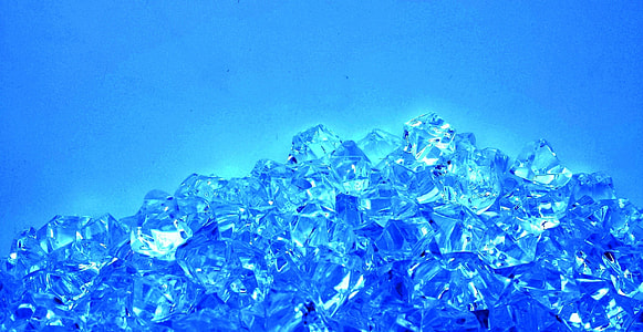 pile of clear crystals with blue background thumbnail