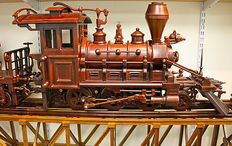 Model Train, Wooden Train thumbnail