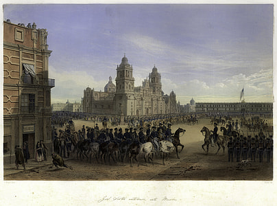 General Scott's entrance into Mexico City, 1851 thumbnail