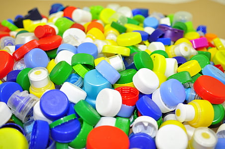 assorted-colored bottle caps thumbnail