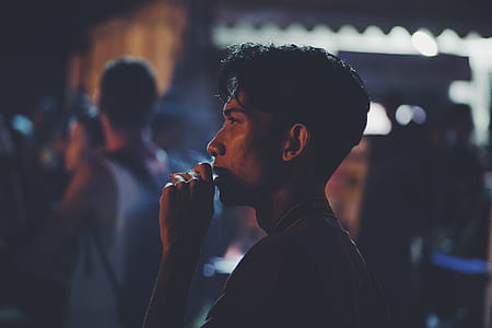 black hair man thumbnail
