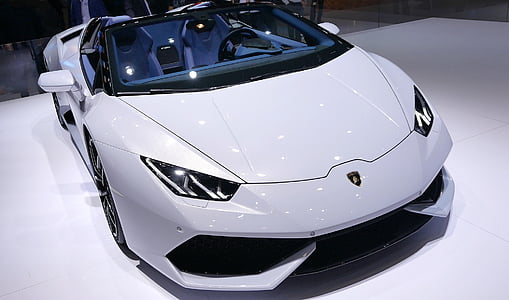 white Lamborghini Aveeno thumbnail