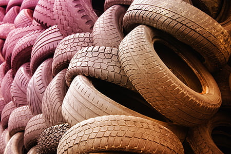 pile of vehicle tires thumbnail