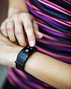 Person in Black Smartwatch thumbnail