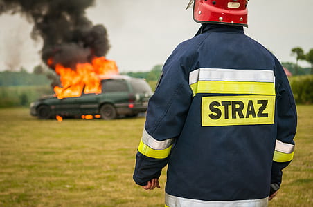 car, vehicle, fire, smoke thumbnail